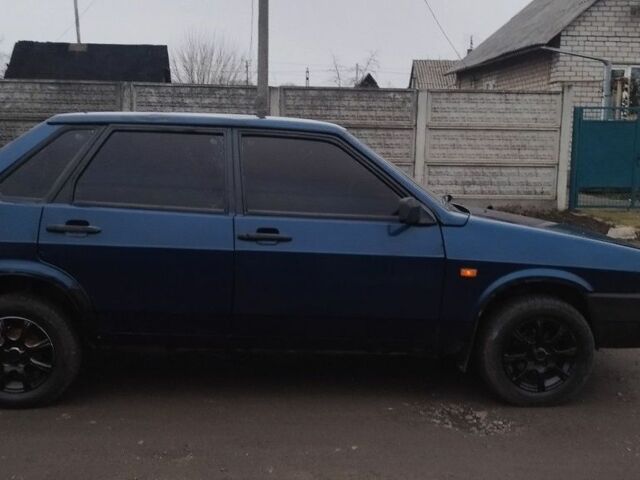 Синій ВАЗ 21099, об'ємом двигуна 1.5 л та пробігом 123 тис. км за 830 $, фото 3 на Automoto.ua