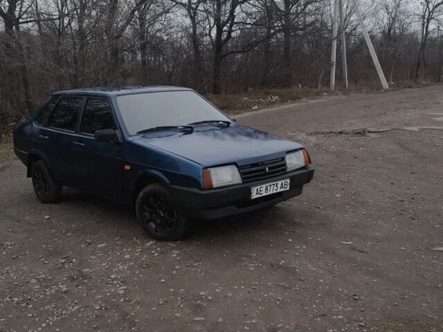 Синій ВАЗ 21099, об'ємом двигуна 1.5 л та пробігом 123 тис. км за 830 $, фото 5 на Automoto.ua