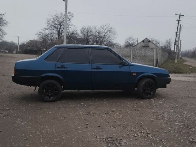 Синій ВАЗ 21099, об'ємом двигуна 1.5 л та пробігом 123 тис. км за 830 $, фото 2 на Automoto.ua