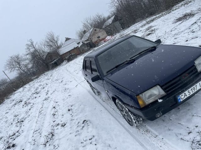 Синий ВАЗ 21099, объемом двигателя 1.5 л и пробегом 80 тыс. км за 1550 $, фото 6 на Automoto.ua