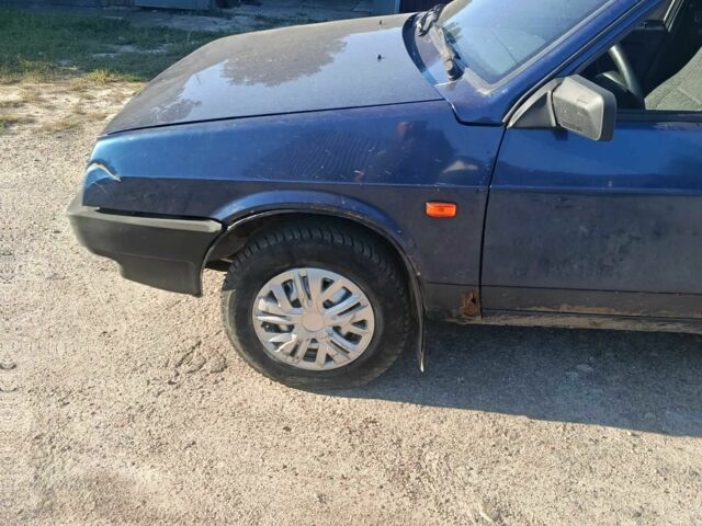 Синій ВАЗ 21099, об'ємом двигуна 1.5 л та пробігом 90 тис. км за 1200 $, фото 7 на Automoto.ua