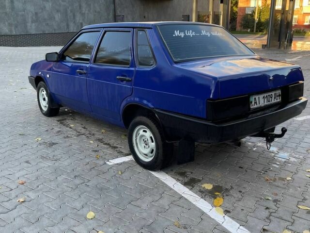 ВАЗ 21099 2006 в Ставище на Automoto.ua Синий ВАЗ 21099, объемом двигателя 1.6 л и пробегом 280 тыс. км за 1000 $, фото 8 на Automoto.ua