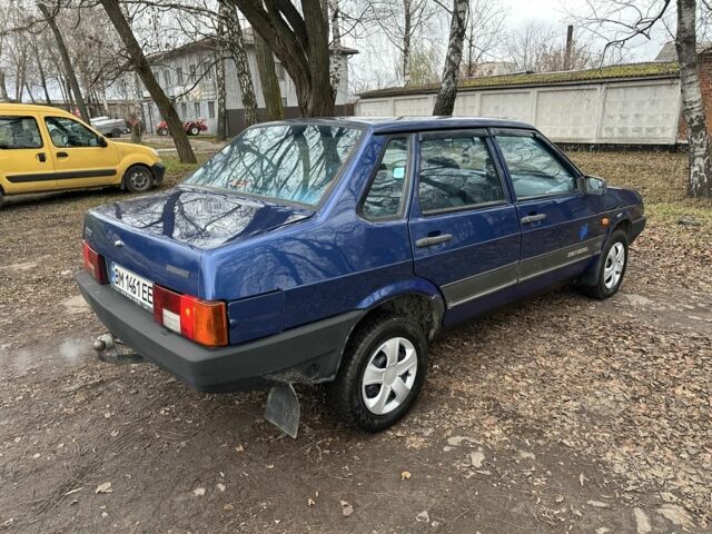 Синий ВАЗ 21099, объемом двигателя 1.6 л и пробегом 208 тыс. км за 2200 $, фото 2 на Automoto.ua