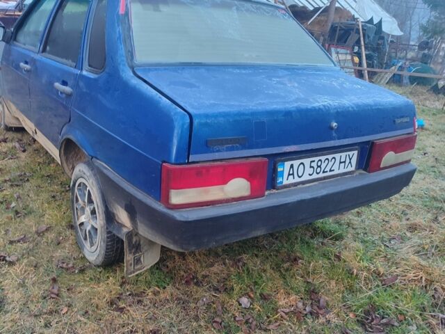 Синий ВАЗ 21099, объемом двигателя 1.5 л и пробегом 2 тыс. км за 600 $, фото 2 на Automoto.ua