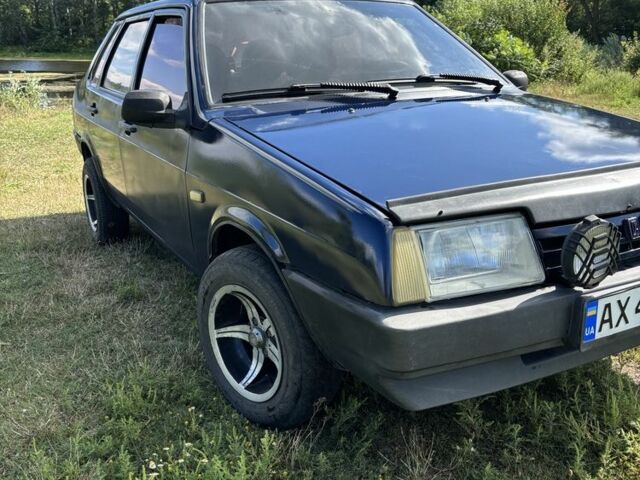 Синий ВАЗ 21099, объемом двигателя 1.6 л и пробегом 156 тыс. км за 1850 $, фото 4 на Automoto.ua