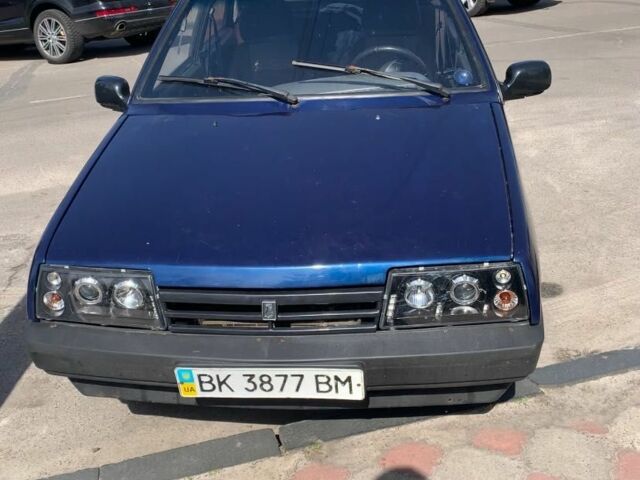 Синий ВАЗ 21099, объемом двигателя 1.6 л и пробегом 193 тыс. км за 1500 $, фото 1 на Automoto.ua