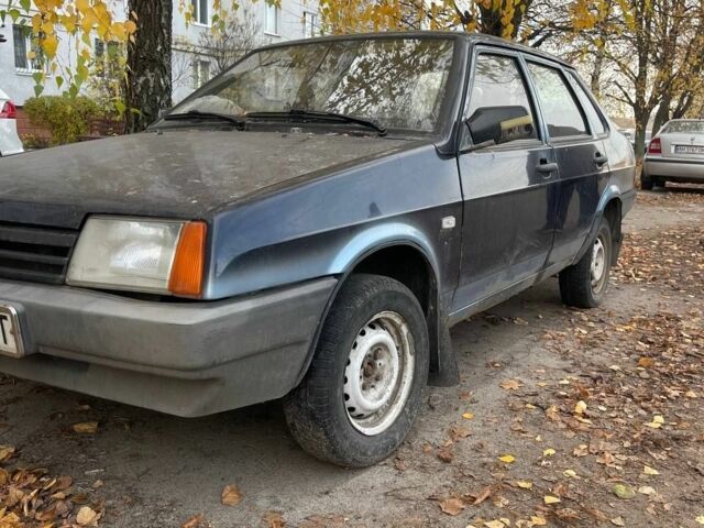 Синій ВАЗ 21099, об'ємом двигуна 0 л та пробігом 120 тис. км за 600 $, фото 1 на Automoto.ua