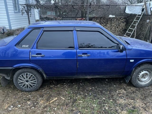 Синій ВАЗ 21099, об'ємом двигуна 1.5 л та пробігом 10 тис. км за 1500 $, фото 4 на Automoto.ua