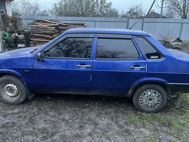 Синій ВАЗ 21099, об'ємом двигуна 1.5 л та пробігом 10 тис. км за 1500 $, фото 3 на Automoto.ua