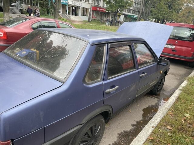 Синій ВАЗ 21099, об'ємом двигуна 1.5 л та пробігом 60 тис. км за 1000 $, фото 4 на Automoto.ua
