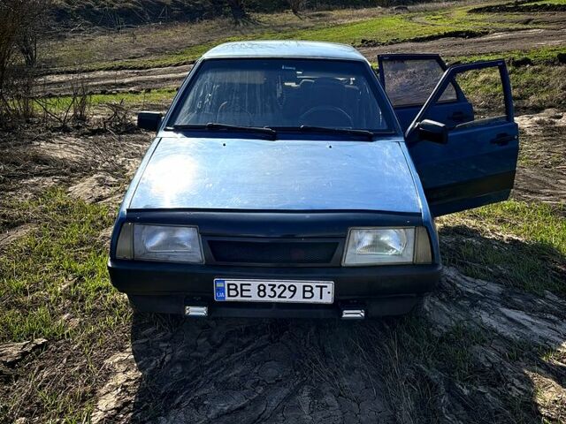 Синий ВАЗ 21099, объемом двигателя 1.5 л и пробегом 200 тыс. км за 1250 $, фото 7 на Automoto.ua