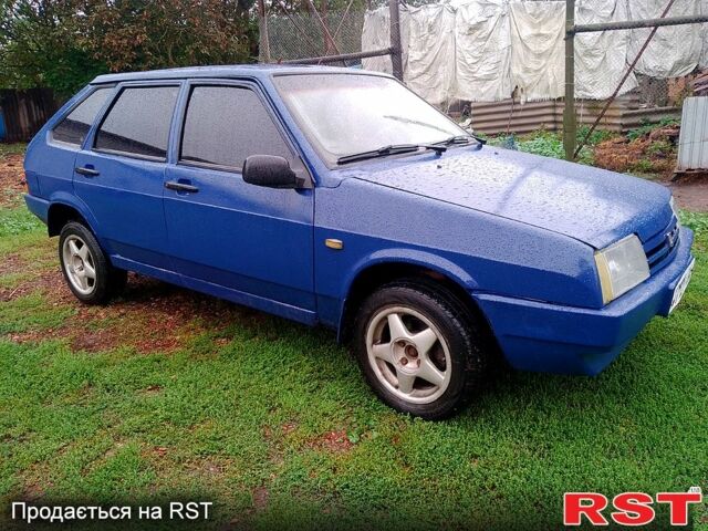 Синий ВАЗ 21099, объемом двигателя 1.3 л и пробегом 0 тыс. км за 1200 $, фото 1 на Automoto.ua
