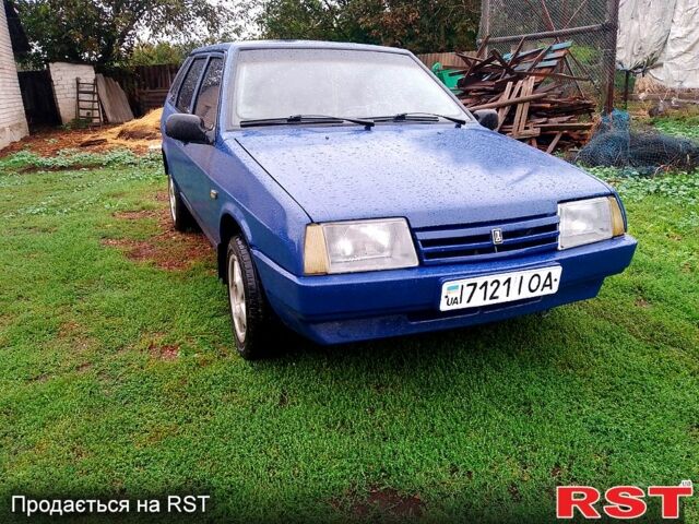 Синий ВАЗ 21099, объемом двигателя 1.3 л и пробегом 0 тыс. км за 1200 $, фото 2 на Automoto.ua