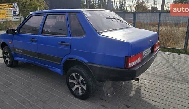 Синій ВАЗ 21099, об'ємом двигуна 1.5 л та пробігом 100 тис. км за 1000 $, фото 8 на Automoto.ua