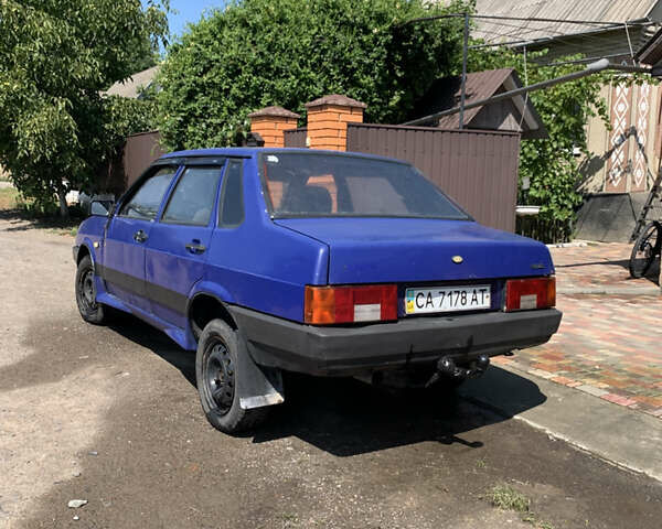 Синий ВАЗ 21099, объемом двигателя 0 л и пробегом 287 тыс. км за 600 $, фото 4 на Automoto.ua