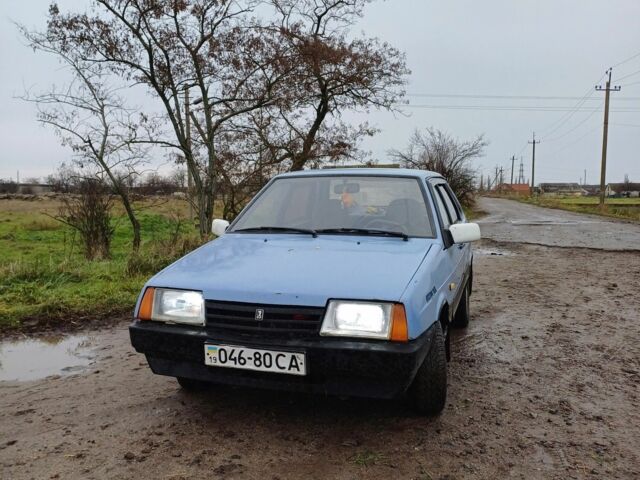 Синій ВАЗ 21099, об'ємом двигуна 0 л та пробігом 92 тис. км за 850 $, фото 3 на Automoto.ua