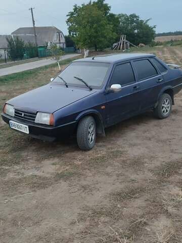 Синий ВАЗ 21099, объемом двигателя 1.5 л и пробегом 30 тыс. км за 1400 $, фото 9 на Automoto.ua