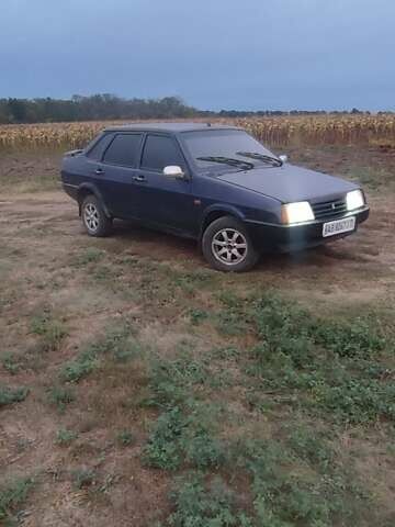 Синий ВАЗ 21099, объемом двигателя 1.5 л и пробегом 30 тыс. км за 1400 $, фото 6 на Automoto.ua