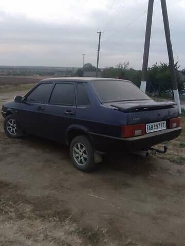 Синий ВАЗ 21099, объемом двигателя 1.5 л и пробегом 30 тыс. км за 1400 $, фото 4 на Automoto.ua