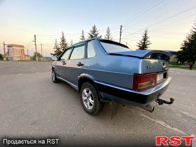 Синий ВАЗ 21099, объемом двигателя 1.3 л и пробегом 0 тыс. км за 1650 $, фото 4 на Automoto.ua