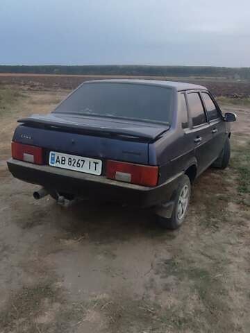Синий ВАЗ 21099, объемом двигателя 1.5 л и пробегом 30 тыс. км за 1400 $, фото 5 на Automoto.ua