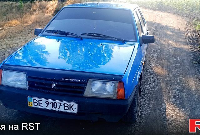 Синий ВАЗ 21099, объемом двигателя 1.5 л и пробегом 200 тыс. км за 960 $, фото 6 на Automoto.ua