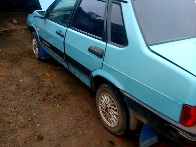 Синий ВАЗ 21099, объемом двигателя 1.5 л и пробегом 96 тыс. км за 950 $, фото 3 на Automoto.ua