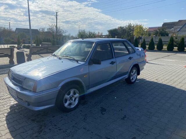 Синий ВАЗ 21099, объемом двигателя 1.5 л и пробегом 134 тыс. км за 1000 $, фото 4 на Automoto.ua