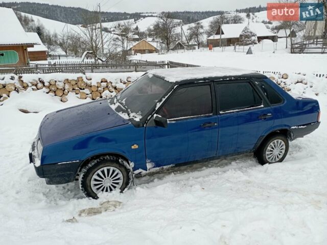 Синій ВАЗ 21099, об'ємом двигуна 1.5 л та пробігом 111 тис. км за 450 $, фото 4 на Automoto.ua