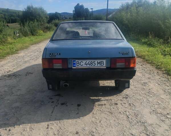 Синий ВАЗ 21099, объемом двигателя 1.5 л и пробегом 285 тыс. км за 1100 $, фото 7 на Automoto.ua