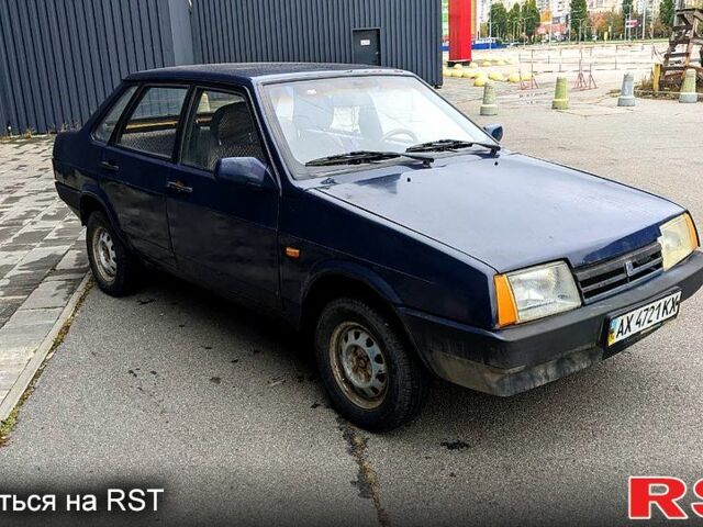 Синій ВАЗ 21099, об'ємом двигуна 1.3 л та пробігом 0 тис. км за 1500 $, фото 5 на Automoto.ua