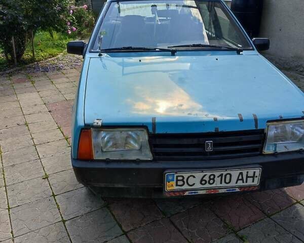 Синий ВАЗ 21099, объемом двигателя 1.5 л и пробегом 180 тыс. км за 1050 $, фото 5 на Automoto.ua