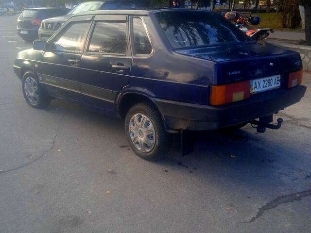 Синий ВАЗ 21099, объемом двигателя 1.5 л и пробегом 0 тыс. км за 900 $, фото 1 на Automoto.ua