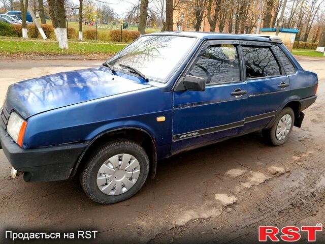 Синий ВАЗ 21099, объемом двигателя 1.5 л и пробегом 299 тыс. км за 915 $, фото 3 на Automoto.ua