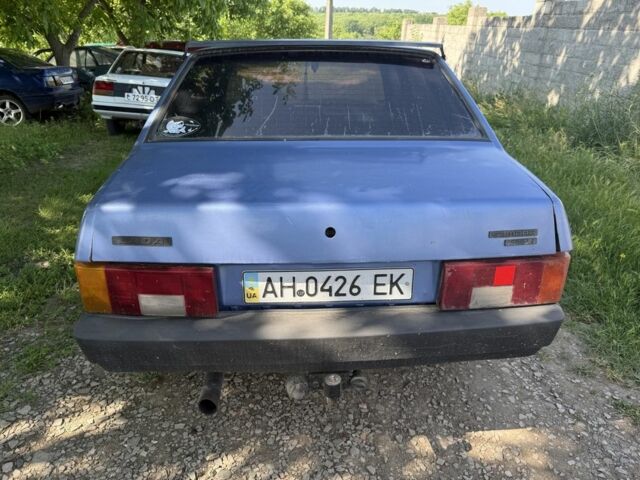 Синій ВАЗ 21099, об'ємом двигуна 1.5 л та пробігом 200 тис. км за 502 $, фото 1 на Automoto.ua