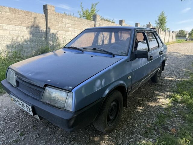 Синій ВАЗ 21099, об'ємом двигуна 1.5 л та пробігом 200 тис. км за 502 $, фото 5 на Automoto.ua