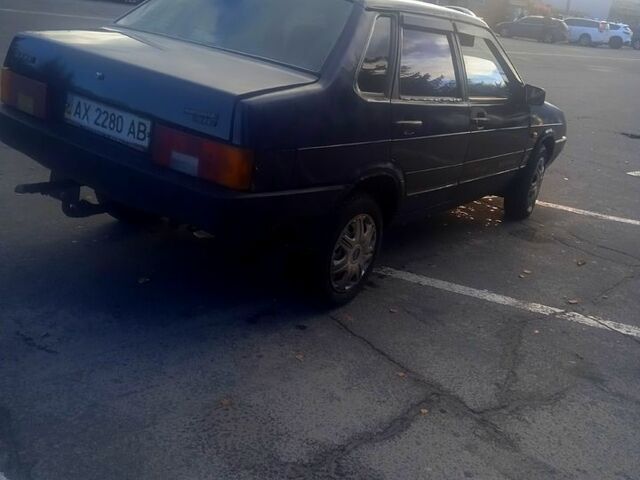Синий ВАЗ 21099, объемом двигателя 1.5 л и пробегом 0 тыс. км за 900 $, фото 3 на Automoto.ua