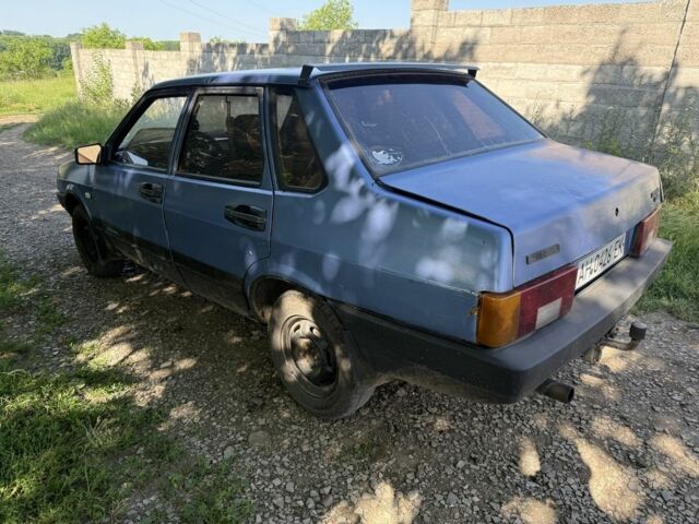 Синій ВАЗ 21099, об'ємом двигуна 1.5 л та пробігом 200 тис. км за 502 $, фото 2 на Automoto.ua