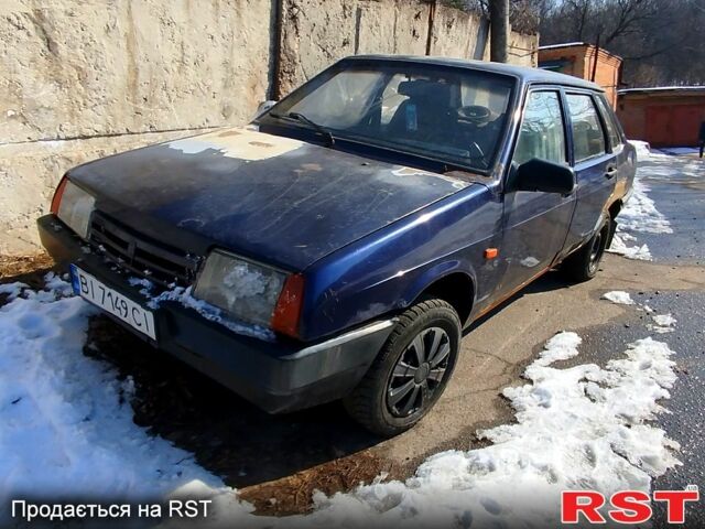 Синий ВАЗ 21099, объемом двигателя 1.5 л и пробегом 0 тыс. км за 623 $, фото 4 на Automoto.ua