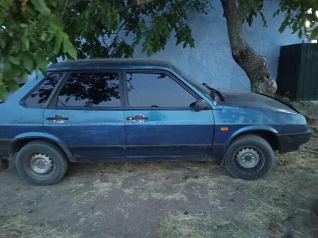 ВАЗ 21099 1996 в Баштанке на Automoto.ua Синий ВАЗ 21099, объемом двигателя 1.5 л и пробегом 260 тыс. км за 1100 $, фото 3 на Automoto.ua