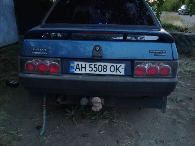 ВАЗ 21099 1996 в Баштанке на Automoto.ua Синий ВАЗ 21099, объемом двигателя 1.5 л и пробегом 260 тыс. км за 1100 $, фото 2 на Automoto.ua