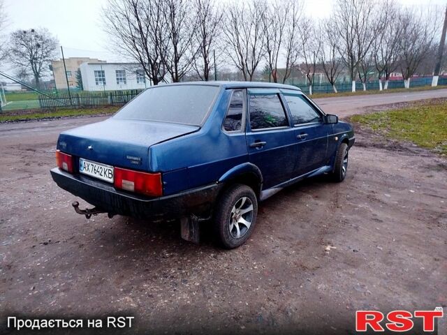 Синий ВАЗ 21099, объемом двигателя 1.5 л и пробегом 100 тыс. км за 999 $, фото 3 на Automoto.ua