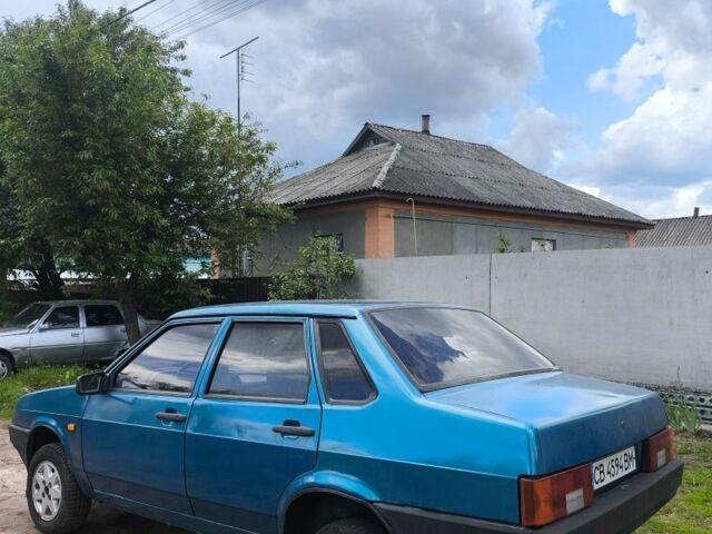 Синий ВАЗ 21099, объемом двигателя 1.5 л и пробегом 2 тыс. км за 1000 $, фото 6 на Automoto.ua