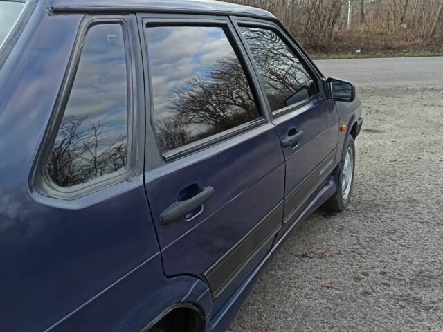 Синий ВАЗ 21099, объемом двигателя 1.5 л и пробегом 99 тыс. км за 1181 $, фото 4 на Automoto.ua