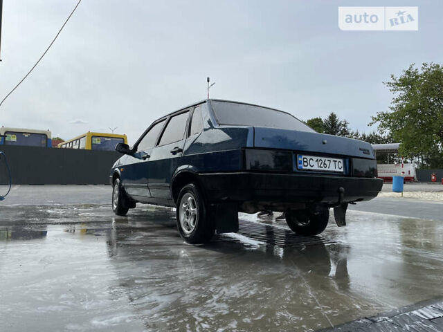 Синий ВАЗ 21099, объемом двигателя 1.46 л и пробегом 198 тыс. км за 1250 $, фото 4 на Automoto.ua