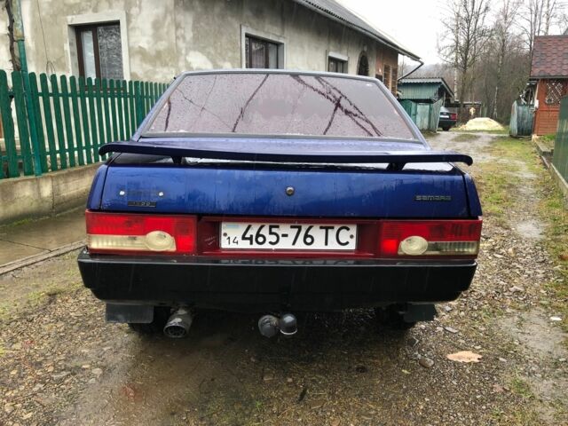 Синий ВАЗ 21099, объемом двигателя 1.5 л и пробегом 300 тыс. км за 750 $, фото 2 на Automoto.ua