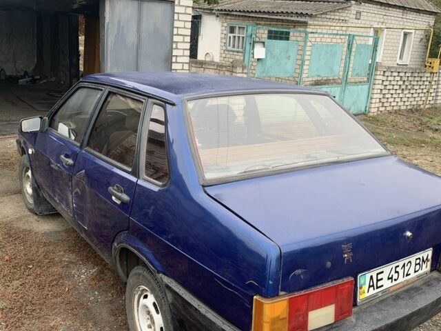 ВАЗ 21099 1996 в Каменское - Днепродзержинск на Automoto.ua Синий ВАЗ 21099, объемом двигателя 1.5 л и пробегом 250 тыс. км за 900 $, фото 1 на Automoto.ua