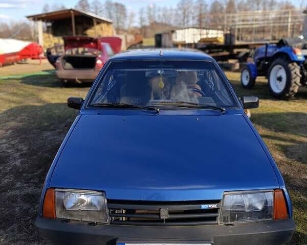 Синій ВАЗ 21099, об'ємом двигуна 1.5 л та пробігом 250 тис. км за 1400 $, фото 4 на Automoto.ua