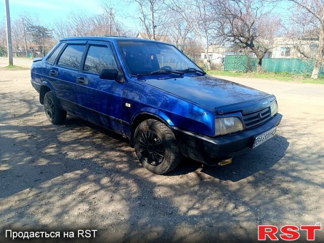 Синий ВАЗ 21099, объемом двигателя 1.5 л и пробегом 250 тыс. км за 1200 $, фото 8 на Automoto.ua
