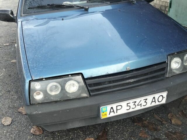 Синий ВАЗ 21099, объемом двигателя 0 л и пробегом 230 тыс. км за 710 $, фото 4 на Automoto.ua